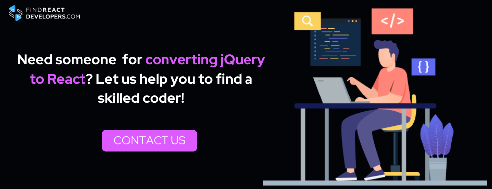 need someone to move from jquery to react